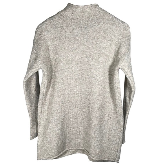 Cupcakes and Cashmere Womens XS Sheep Sweater Mock Neck Knit Cozy Pullover - Picture 2 of 4